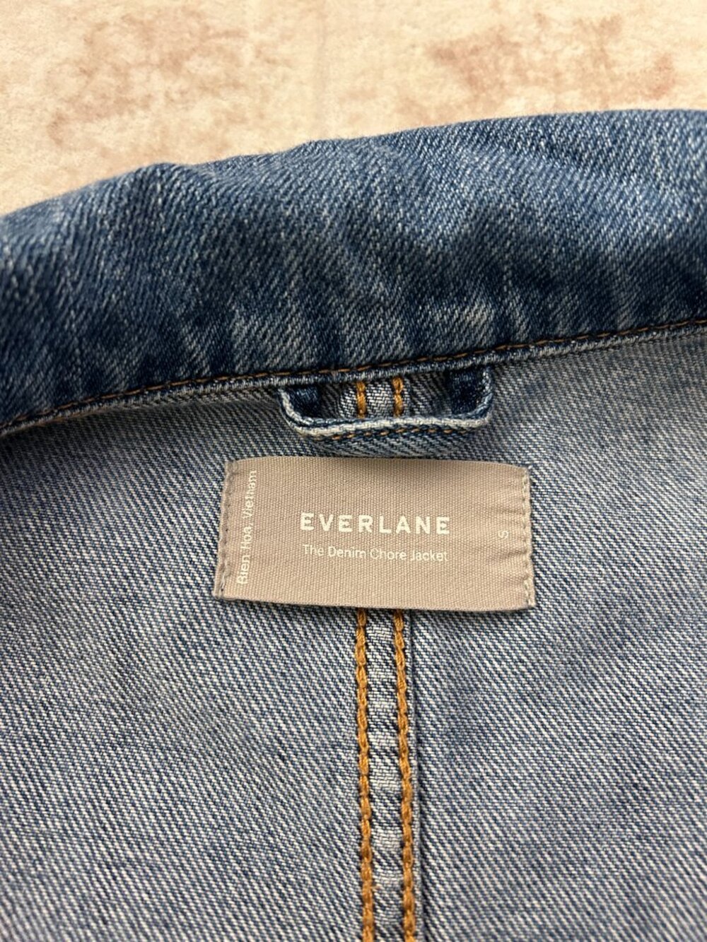 Everlane Denim Chore Jacket — Medium Wash — Small - Picture 5 of 11